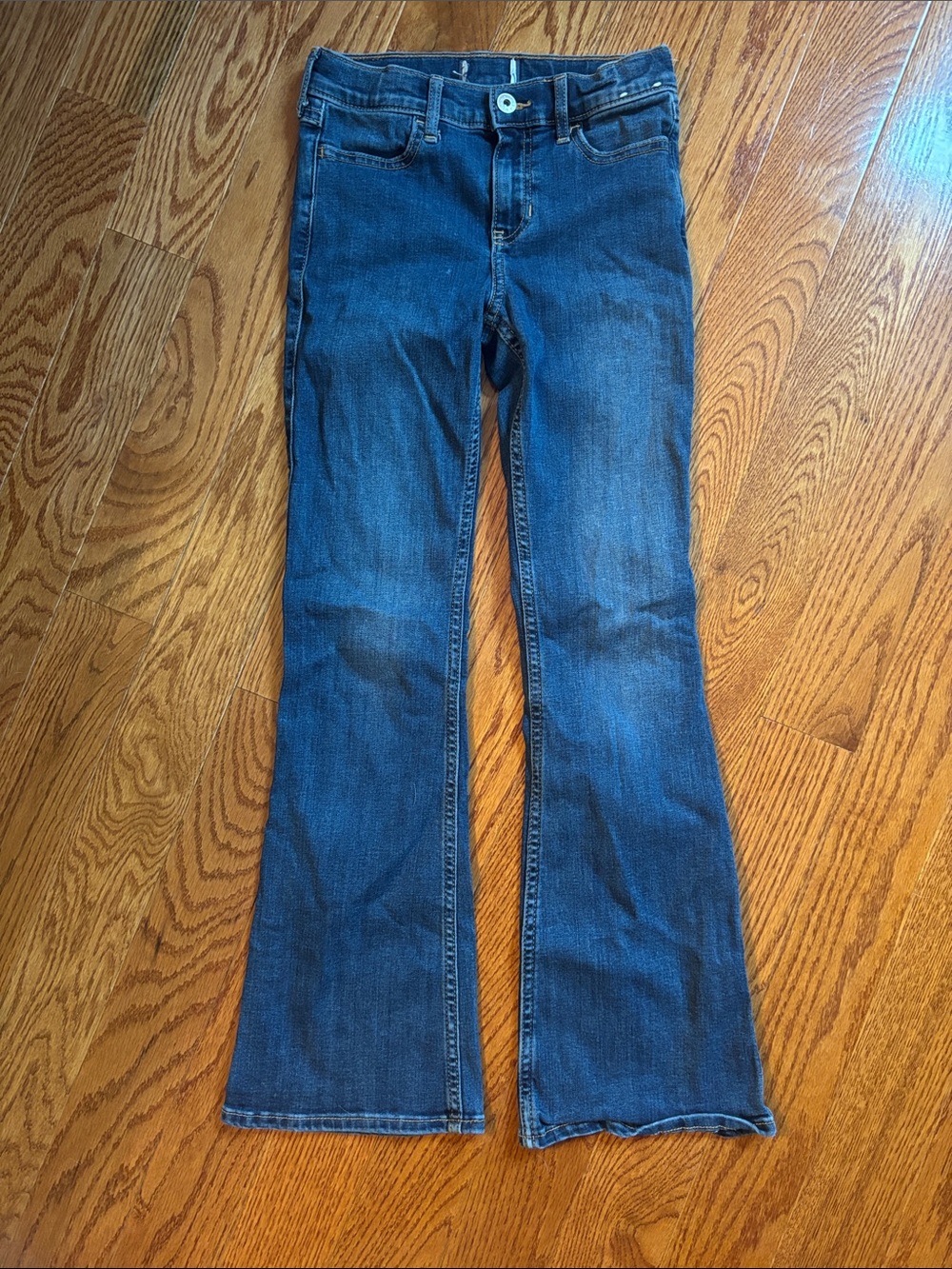 Abercrombie & Fitch Dark Blue Flare Jeans